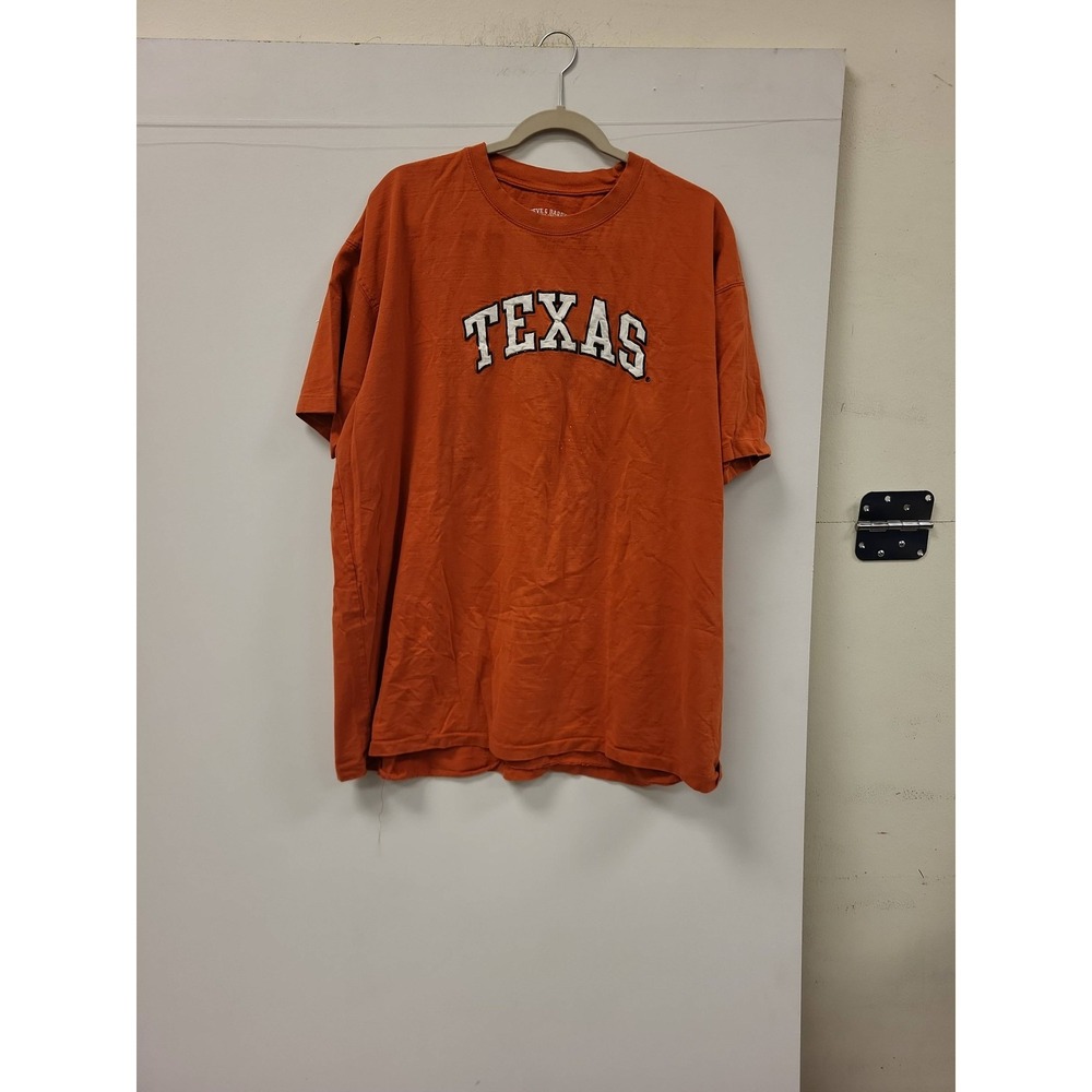 Steve & Barrys‎ Texas University T-Shirt Mens Orange Cotton Tee Shirt Size XL